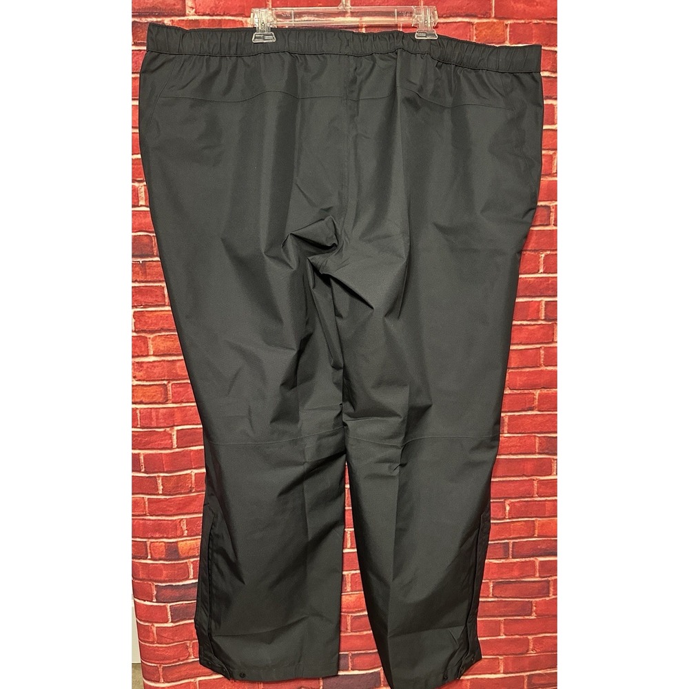 Under Armour UA Stormproof Lined‎ Rain Pants Black Loose Fit Mens 4XLT NWT $130
